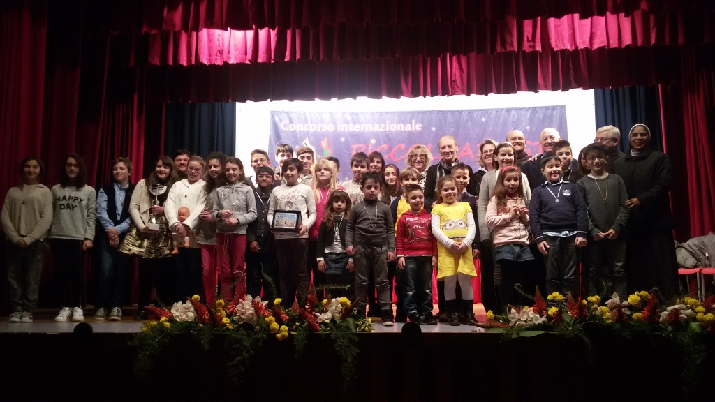 Un momento della premiazione