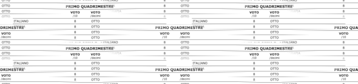 Schede di valutazione