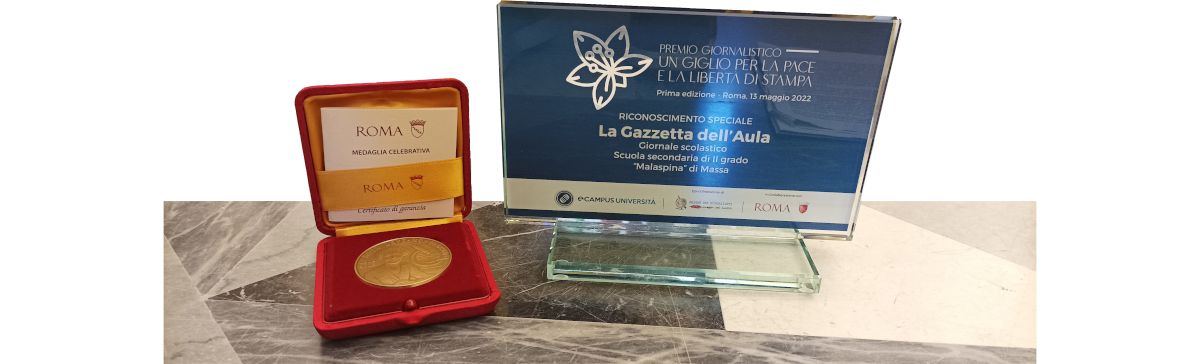 Il premio al nostro giornalino