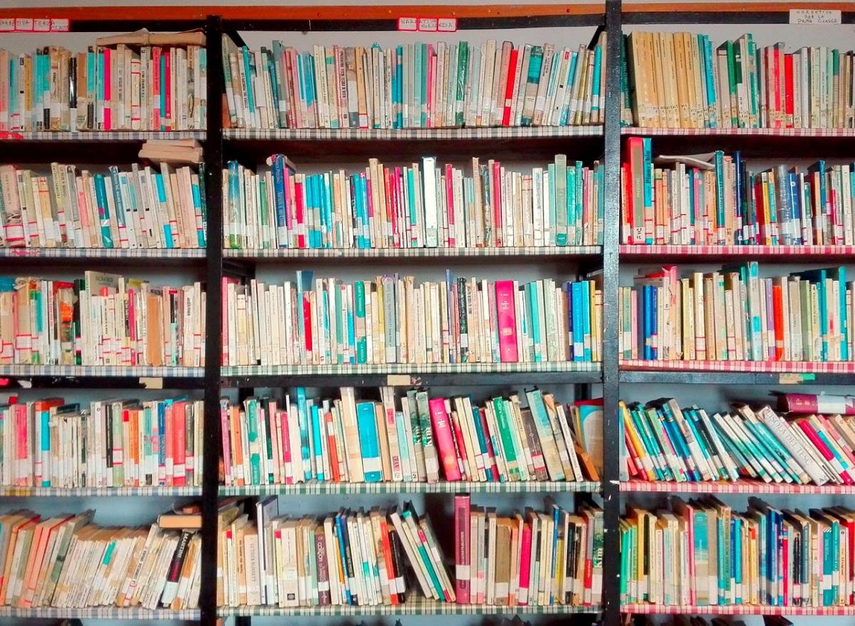 La biblioteca della scuola "Moroello Malaspina"