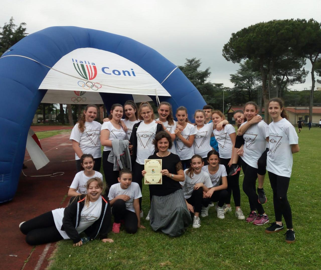La Malaspina-Staffetti ai provinciali di Gymnaestrada