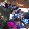 Una pausa sulla strada per la Torre di Collelungo