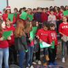 Un momento delle prove
