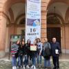 Davanti al Teatro Bonci a Cesena con il professor Guidotti e il giornalista Sacchetti