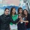 Giulia Boni, Emma Landucci, Greta Pellistri e Maya Proll con la coppa